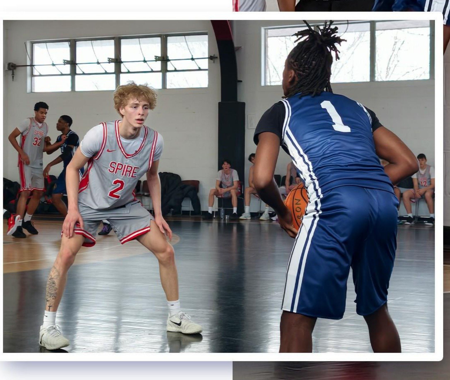 Basketball game at Springfield Commonwealth Academy